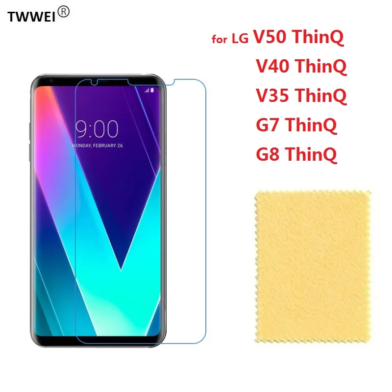 

Clear LCD Screen Protector for LG V35 ThinQ V40 V50 ThinQ Protective Film on for LG G7 G8 ThinQ Screen Protector Film Foil