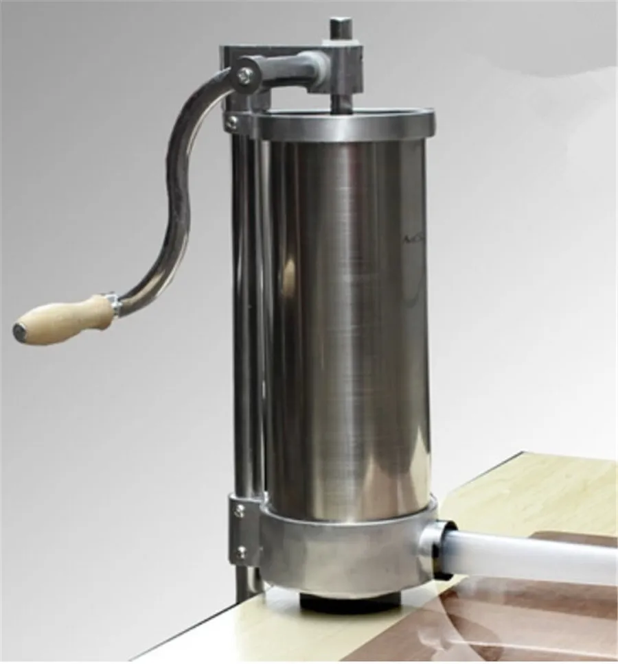 

home use sausage maker 4L,manual sausage filler machine,sausage making machine
