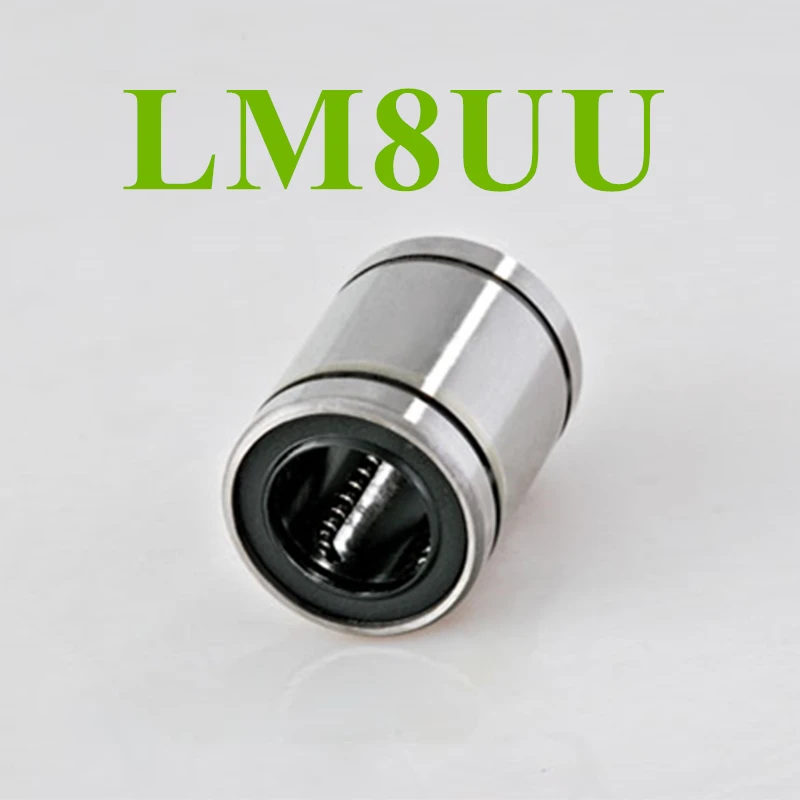 Free shipping LM8UU Linear Bushing 8mm CNC Linear Bearings 10pcs for