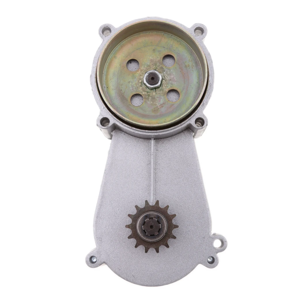 Aluminum Alloy Small Off-road Vehicles Motorcycle Transmission Gearbox Gear Box for 47CC 49CC 2-Stroke Clutch Mini Pocket Bike 