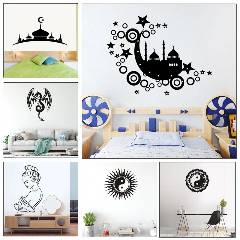 

DIY Cartoon personalized Wall Sticker Decor Home Sticker Decoration Kids Room Sticker Bedroom Parlor Removable Art Vinyl Sticker