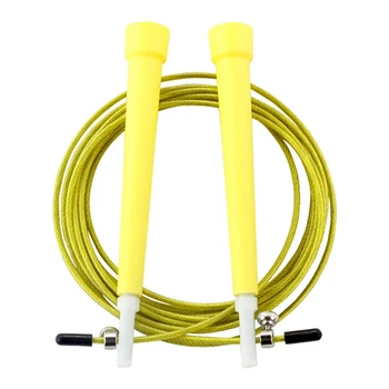 

Hot Jump Rope Steel Wire PVC Handle Racing Jumping Ropes Body Building Fitness Outdoor Sports Accessories