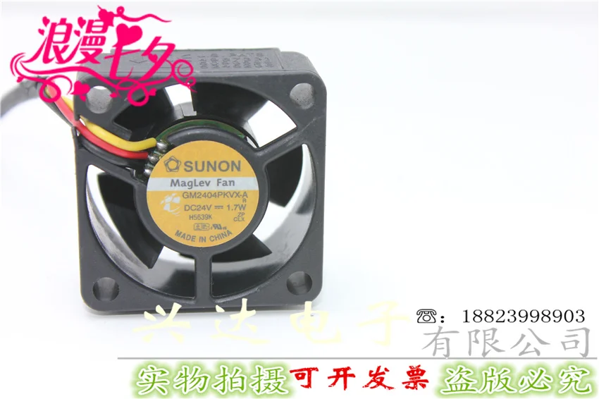 

New original 4020 GM2404PKVX-A 24V 1.7W 4CM inverter fan