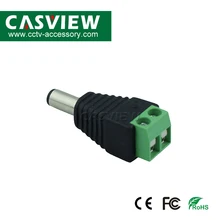 DC разъем высокое качество CCTV аксессуары CCTV камера винт тип крепления Мужской зеленый разъем DC разъем высокое качество CCTV аксессуары CCTV камера винт тип крепления Мужской зеленый разъем