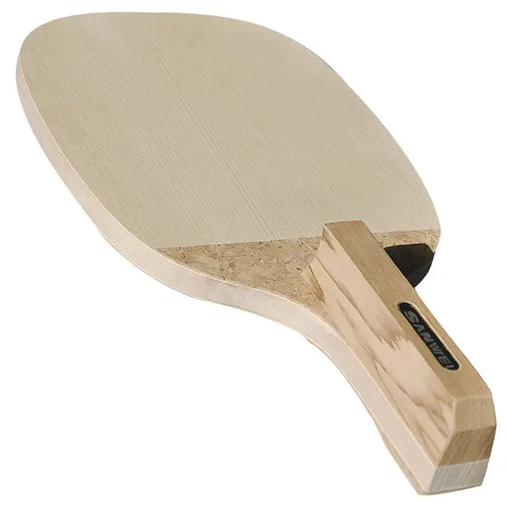 SANWEI R1 Table Tennis Blade (3 Ply, HINOKI Surface) Japanese Penhold