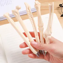 1 шт. продвижение продаж имитация кости шариковые студенческие ручки Шариковая ручка школьные офисные принадлежности Обучающие канцелярские принадлежности