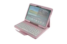 For Samsung Galaxy Tab S 10.5 inch Tablet T800 T805 2-in-1 Removable Wireless Bluetooth ABS keyboard Leather Stand Case Cover