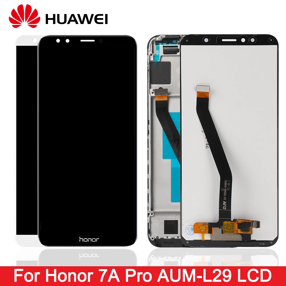 5,7 '' для huawei Honor 7A Pro AUM-L29 полный ЖК-дисплей дисплей кодирующий преобразователь сенсорного экрана в сборе для huawei Honor 7C AUM-L41 ЖК-дисплей