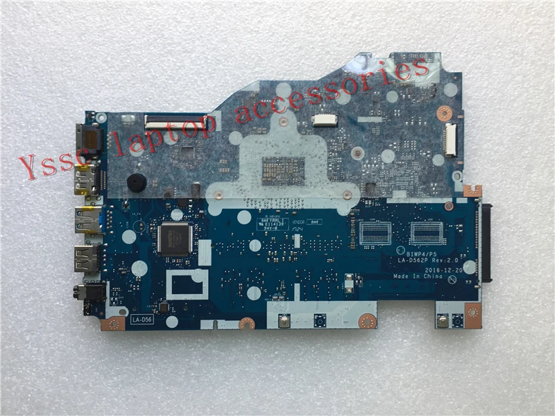 Новинка! BIWP4/P5 LA-D562P материнская плата для Lenovo 110-15isk Материнская плата ноутбука 4405U Процессор бортовой 4 gb Оперативная память DDR4 тест нормально