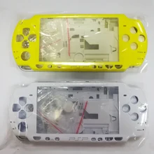 Для psp 2000 psp 2000 оболочки все версии игровой консоли Замена Полный Корпус чехол с кнопками