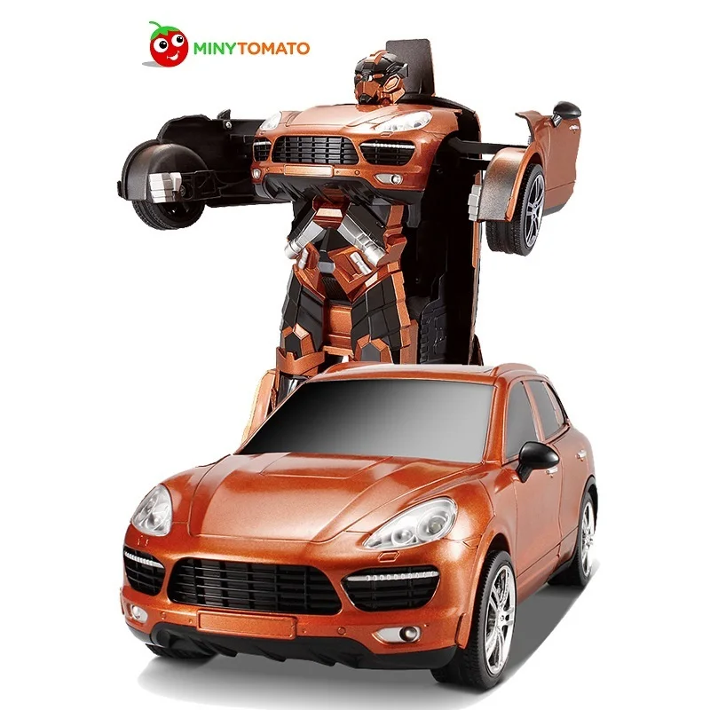 

Free Shipping SUV Car Models Deformation Robot Transformation Remote Control RC Car Toys for Children Kids Gift TT664