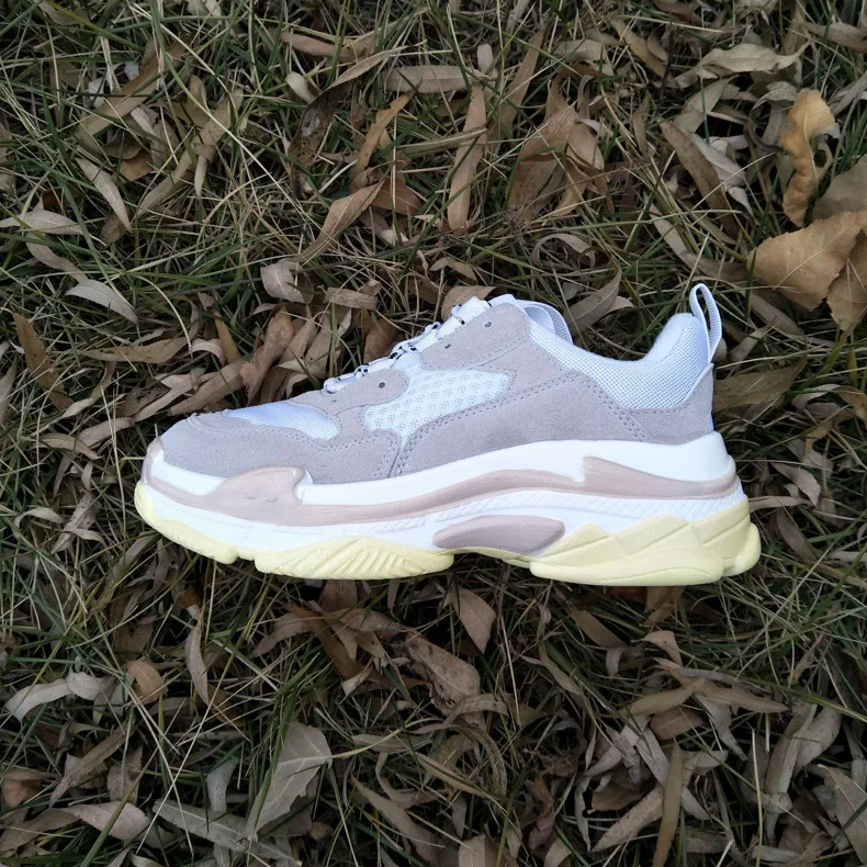 Женские кроссовки большого размера повседневная Летняя обувь на плоской