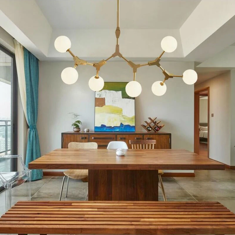 

Modern pendant lights for kitchen living dining room black gold body vintage Pendant Lamp industrial fixtures lighting