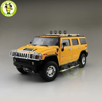 

1/18 GreenLight Hummer H2 Diecast Model Car SUV Toys Boys Girls Gifts Yellow