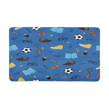 Футбольный внутренний входной коврик, нескользящий, дверной половик ковер домашний декор