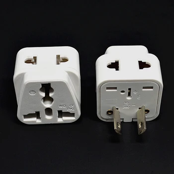 

10pcs White Electrical Plugs splitter Travel Adaptor 10A AU Converter to US/UK/EU Universal AU Plug For Australia New Zealand