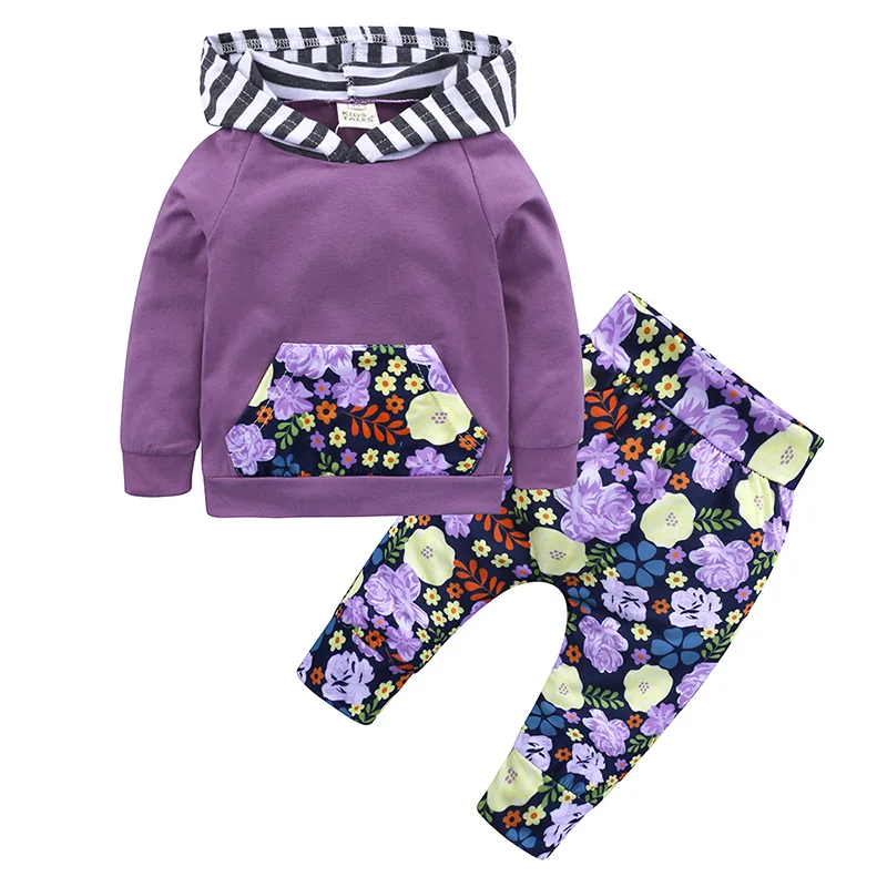 Зимние Одежда для новорожденных девочек и мальчиков, кофта с капюшоном+ комплект со штанами Рождественская одежда для детей комплект одежды для мальчиков от 24 до 12 месяцев