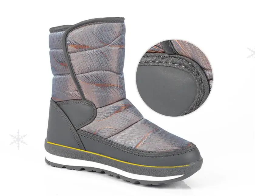 Children's down snow boots-14