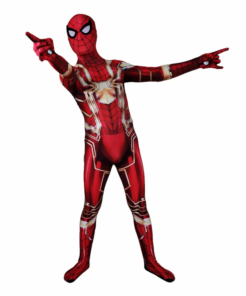 New epoch Spiderman-Homecoming-Adult-Costume-Halloween-Cosplay-Zentai