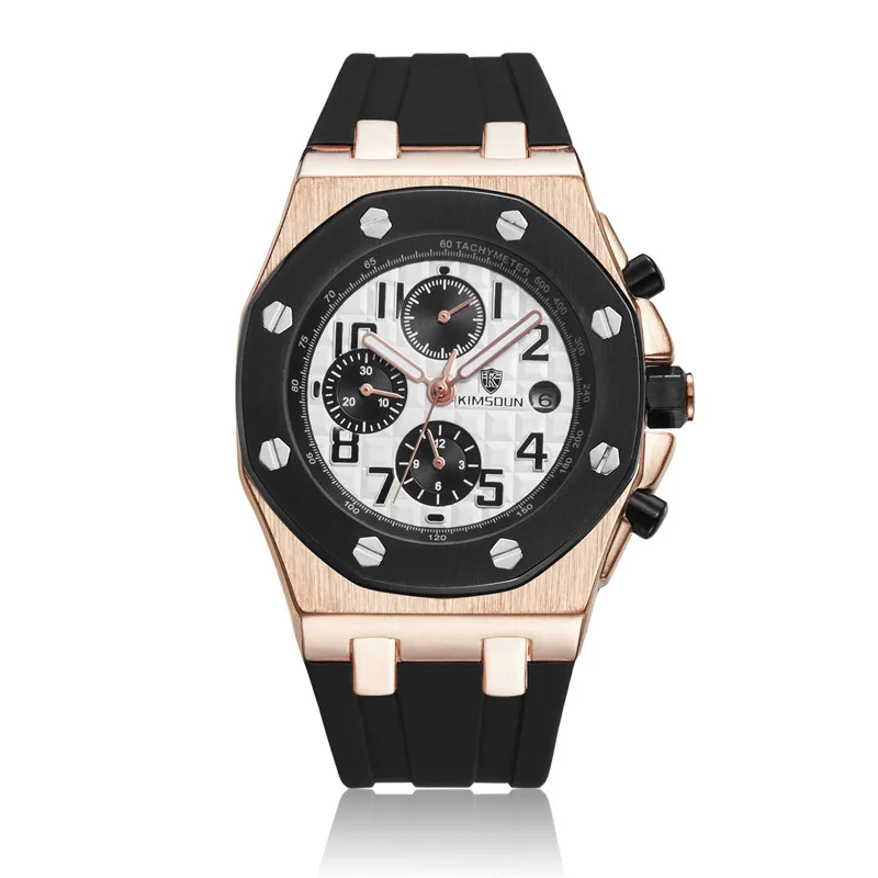 KIMSDUN модные Элитный бренд бизнес для мужчин часы Relojes Hombre автоматические деловые часы для мужчин Спорт мужской часы Relogio
