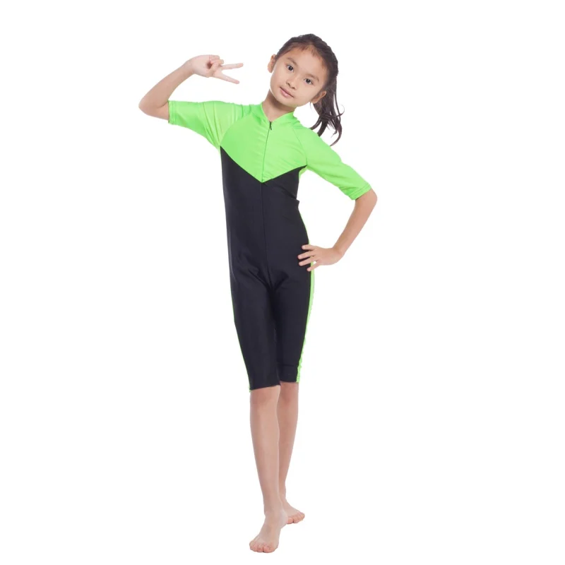 Factory Price font b Muslim b font Arab Kids Girls Summer Quick drying Swimwear font b