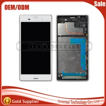 White/Black/Gold Three Color For Sony xperia z3 D6603 D6653 L55t LCD Display With Touch Screen Digitizer Free Shipping