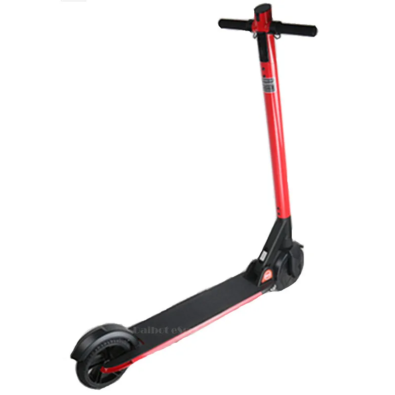 Top Daibot 8.5 Inch Electric Kick Scooters 2 Wheel Electric Scooter With Bluetooth/APP 250W 36V Red Adult Foldable Electric Scooter 2