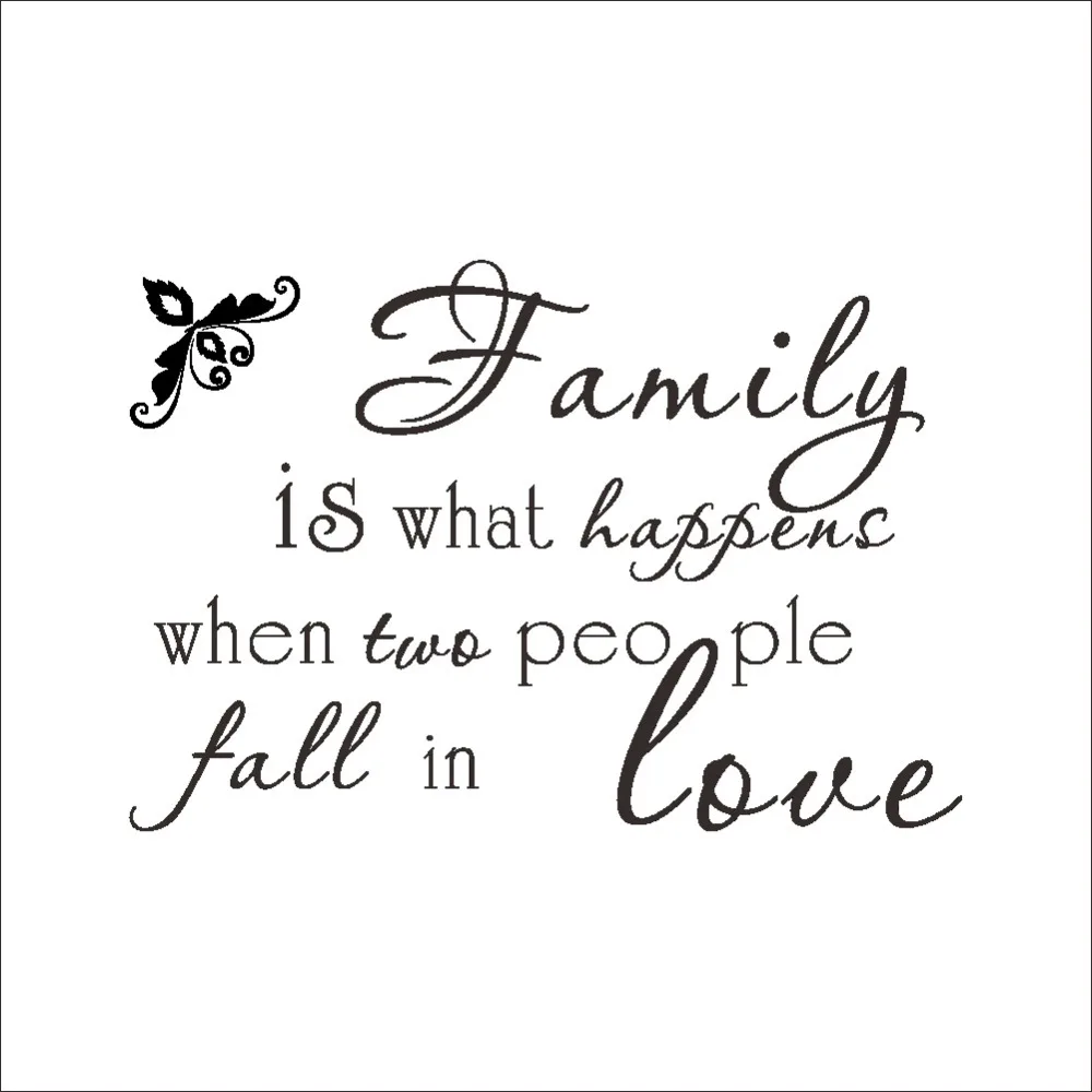 Family Is What Happens When Two People Fall In Love Wall Stickers Black Monogram English Words Inspiration Wall Decals Wall Art In Wall Stickers From Home Family Is What Happens When Two People Fall In Love Wall Stickers Black Monogram English Words Inspiration Wall Decals Wall Art In Wall Stickers From Home