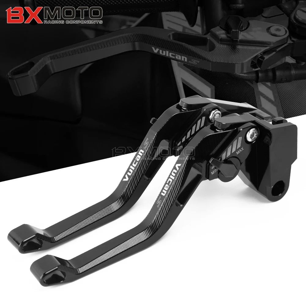 

Motorcycle Short Clutch Brake Levers CNC Adjustable For KAWASAKI VULCAN S 650 2015 2016 2017 2018 2019 vulcan s 650