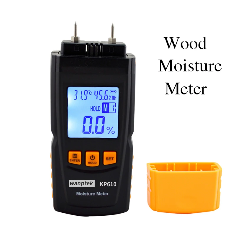 Handheld Wood Moisture Meter Humidity Tester Timber Damp Detector wood
floor carton moisture tester