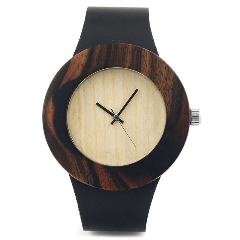 BOBO BIRD C08 Womens Retro font b Wooden b font Gold font b Watches b font