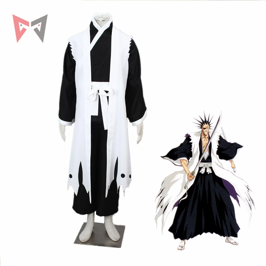 MMGG Bleach cosplay Kenpachi Zaraki Cosplay costume Kimono Outfitin