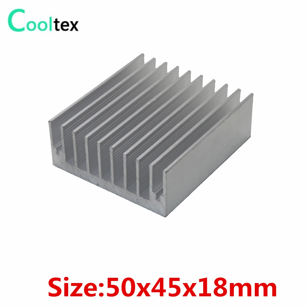 

30pcs 50x45x18mm Aluminum Heatsink for Electronic Chip RAM LED IC heat sink radiato COOLER cooling