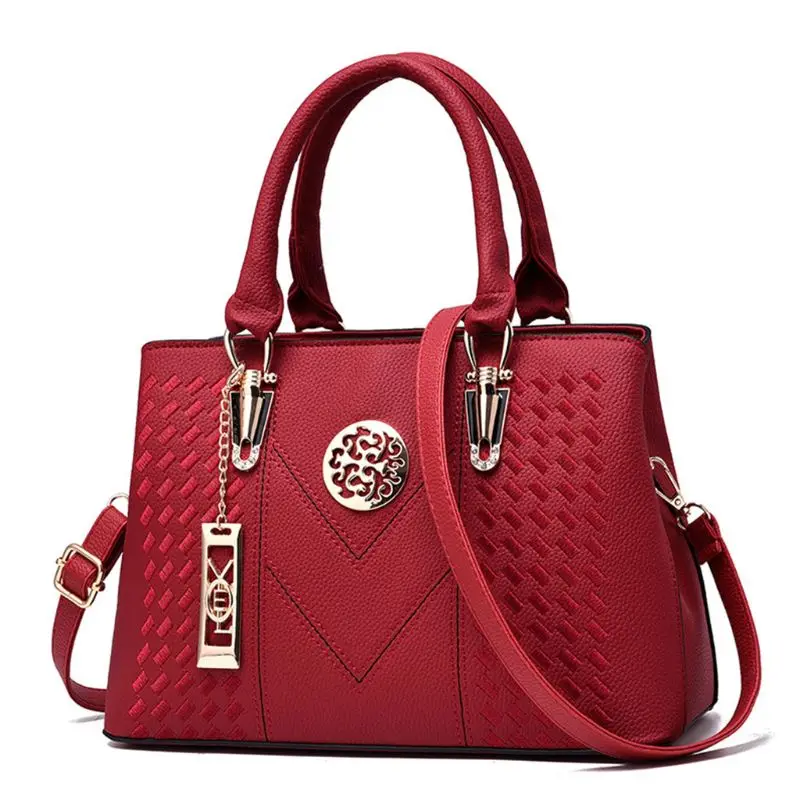 

Women Leather Handbag Shoulder Bag Ladies Purse Tote Messenger Satchel Crossbody Bags