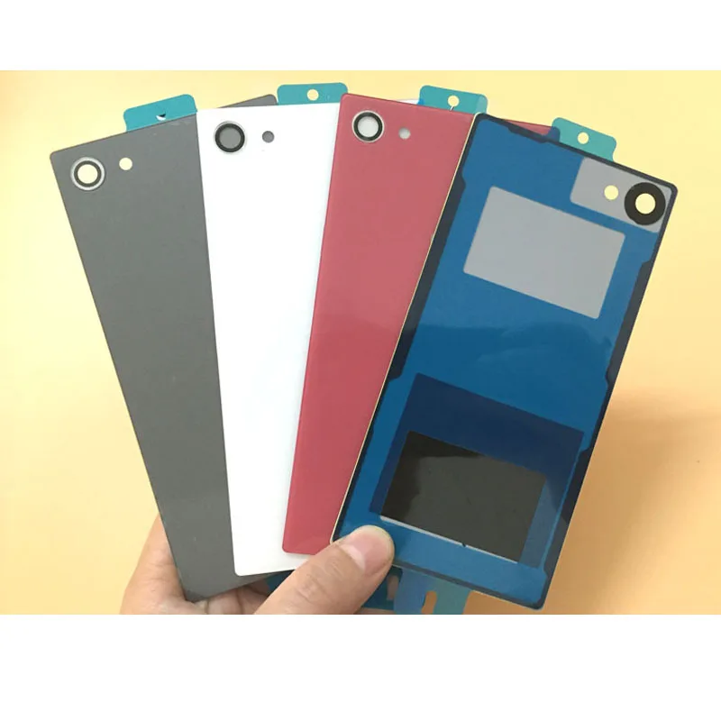 

New Z5 Mini Back Glass For Sony Xperia Z5 Compact E5803 E5823 Battery Door Housing Rear Back Cover Replacement Parts