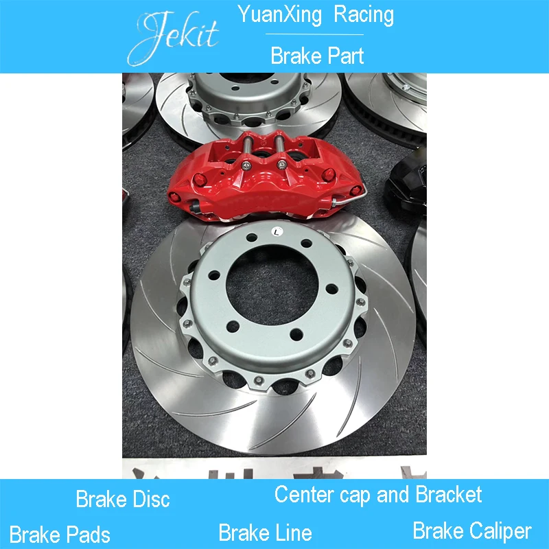 

Jekit 6 pots AP Racing 9040-362*32mm slot disc rotor with alloy center bell for 2017 Civic Type R (FK8)