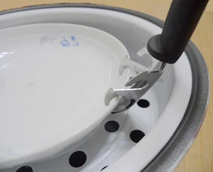 

Plate dish anti-hot multifunctional bowl clip dish