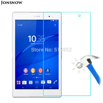 Перейти на Алиэкспресс и купить Закаленное стекло для Sony Xperia Z3, планшет Compact, 8 дюймов, защита экрана, высокая прозрачная Взрывозащищенная ЖК-пленка