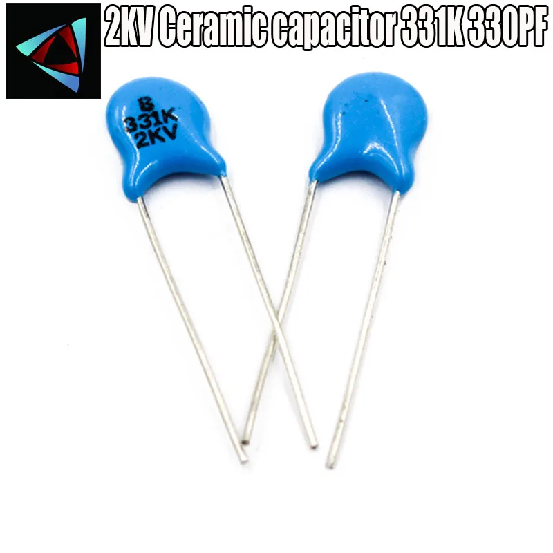 

331K 330PF 2KV 40pcs High voltage Ceramic Capacitor Assorted kit Assortment Set 331M 2KV 2000V