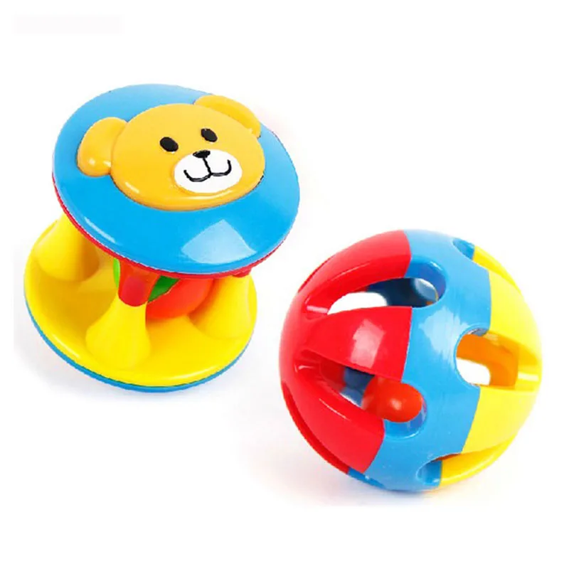 2Pcs Infant Musical Baby Toys Fun Noise Maker Little Loud Jingle Ball