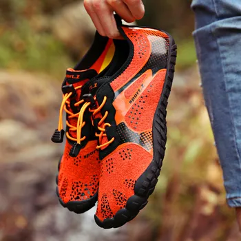 

Couple models outdoor hiking wading shoes fashion sports wind men's shoes casual shoes breathable mesh easy travel