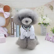 Черный, белый цвет японский рубашка Pet Puppy аксессуары для футболок одежда для футболка для собак летняя хлопковая одежда для кошки поставщиков S-XXL