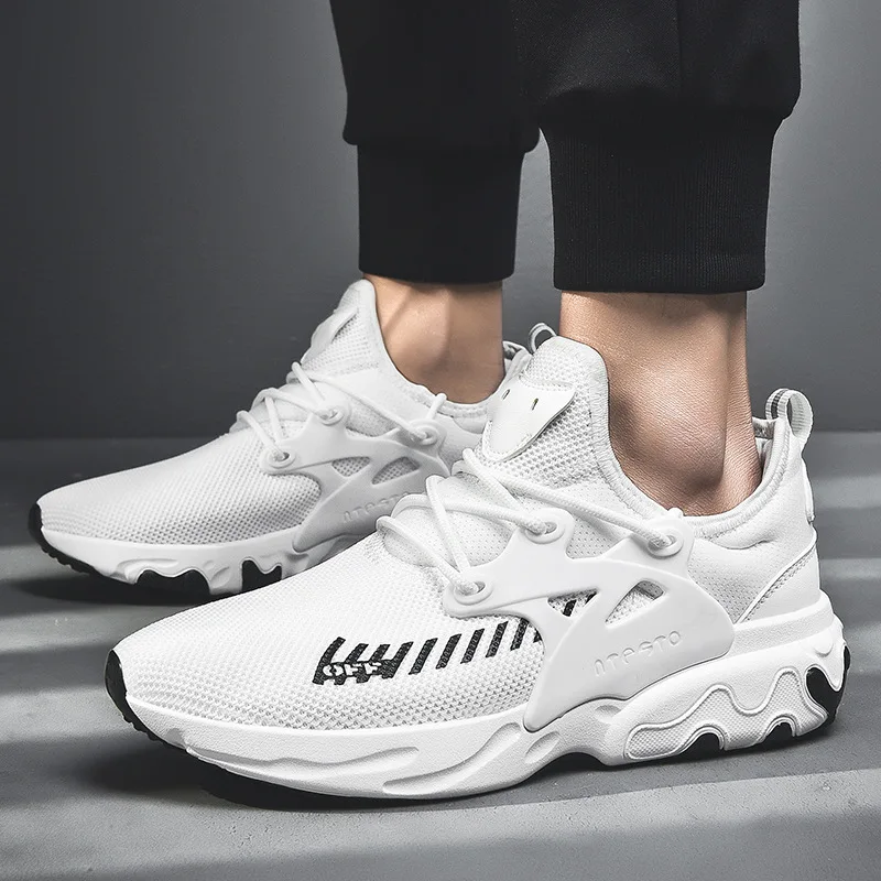 

Fashion Men's Hip Hop Street Dance Shoes white High Top Chunky Sneakers Autumn Summer Casual Mesh Shoes Boys Zapatos Hombre