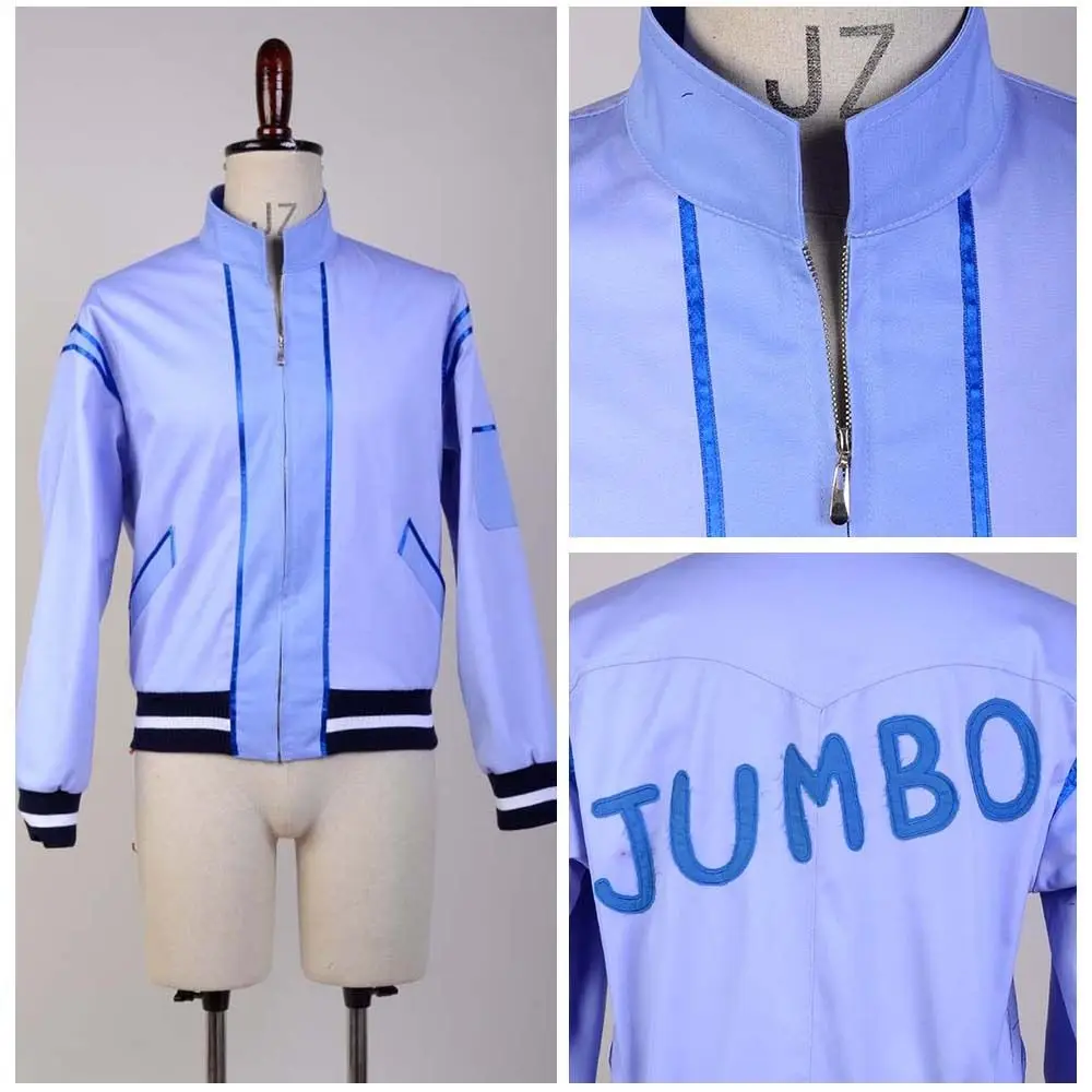 

Crime Busters Bud Spencer Wilbur Walsh Uniform Jumbo Coat Jacket Cosplay Costume