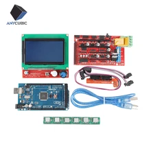 1 шт. Мега 2560 R3 + 1 шт. ПЛАТФОРМЫ 1.4 Контроллер + 5 шт. A4988 Шагового Модуль Драйвера + 1 шт. 12864 контроллер для 3D комплект Принтера