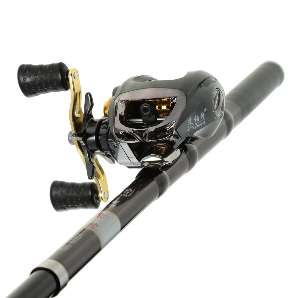 

High Speed Fishing Reel 13 Ball Bearings 6.3:1 Bait Casting Reel Right/Left Hand with Magnetic Braking System Carp Fishing Pesca