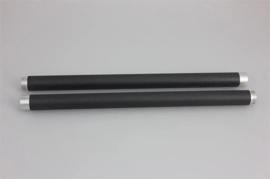 F11226-2 2X G3 G4 углеродное волокно удлинение Reach Pole Rod трубка для FY-G3 ультра/FY-G4 ручной карданный устойчивый для Gopro