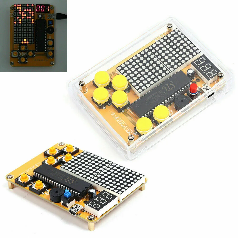 

DIY Shell Parts Tetris/Snake/Plane Create For Electronics Game Kit Experiment Joystick