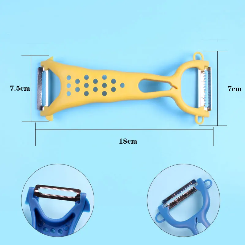 

Multifunctional Vegetable Fruit Peeler Zester Cutter Potato Peelers Slicer Cooking Tools