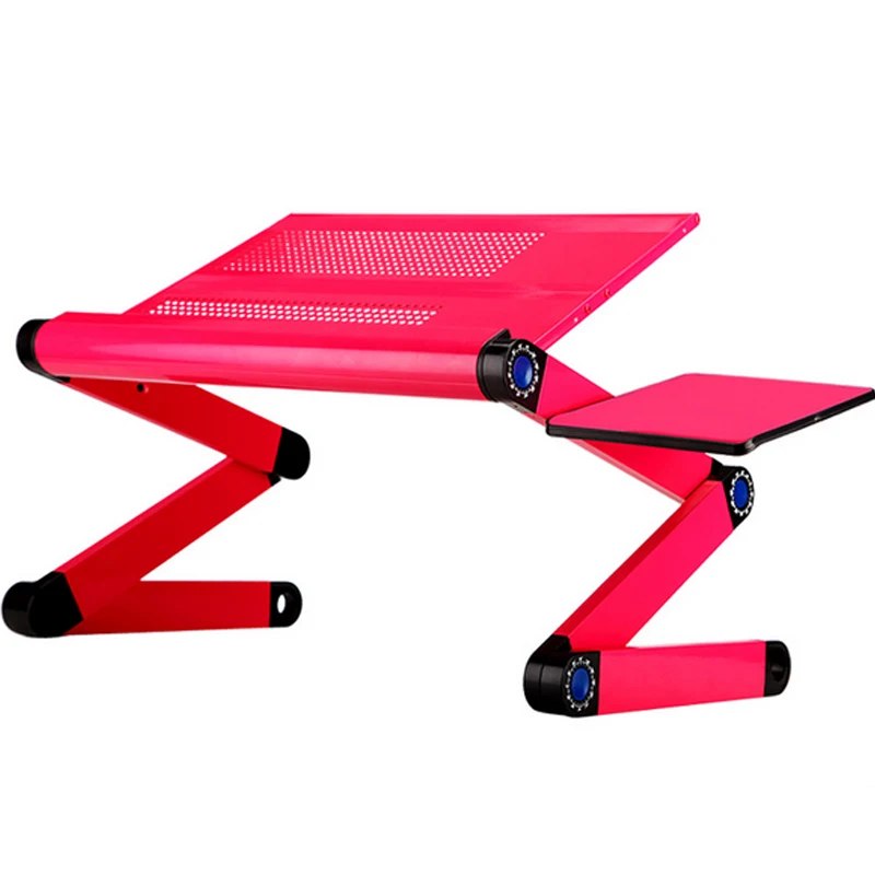 High Quality Portable foldable adjustable folding table for Laptop Desk Computer Desk mesa para notebook Stand Tray For Sofa Bed